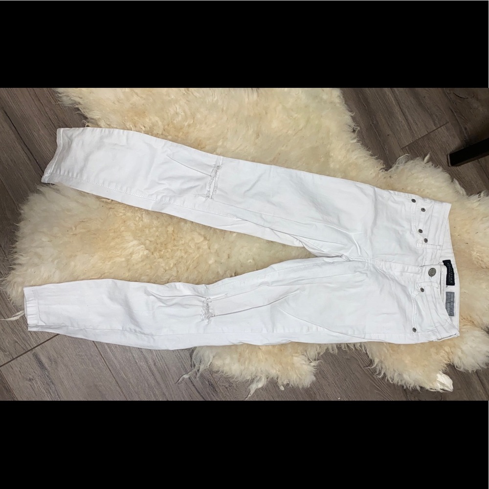 White Ripped Jeans